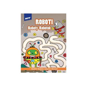 omalovánky - Bludiště Roboti 210x276/32s 5301155 - MFP Paper s.r.o.