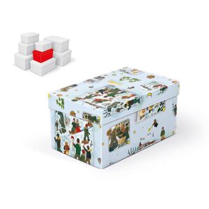 krabice dárková vánoční B-V005-CL 20x12x10cm 5370764 - MFP Paper s.r.o.