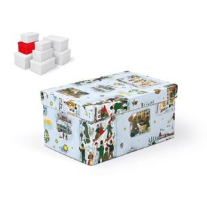krabice dárková vánoční B-V005-DL 22x14x11cm 5370765 - MFP Paper s.r.o.