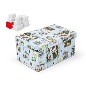 krabice dárková vánoční B-V005-GL 28x18x14cm 5370768 - MFP Paper s.r.o.
