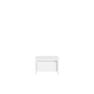 Black Red White Noční stolek: Kaspian - KOM1S Farba: biela/biela matná