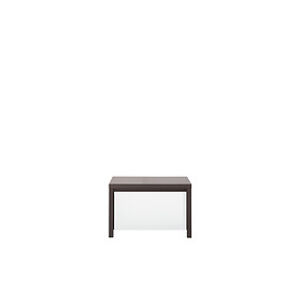 Black Red White Noční stolek: Kaspian - KOM1S Farba: wenge/biely lesk
