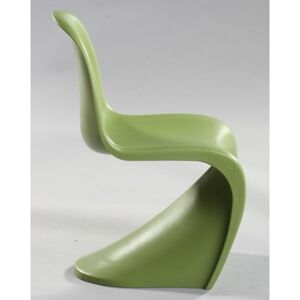 ArtD Dětská židle Balance Junior inspirovaná Panton Junior Farba: Zelená