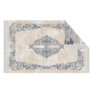 Tempo Kondela Oboustranný koberec, vzor / modrá, 120x180, Gazania