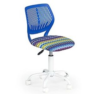 Dětská židle: HALMAR BALI HALMAR - poťahový materiál: modrá tkanina