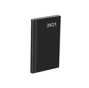 diář 2023 T806 PVC Black 90x170 mm 7781201 - MFP Paper s.r.o.