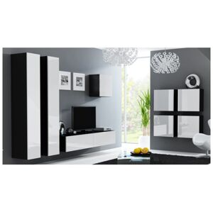 Artcam Obývací stěna Vigo 24 Farba: čierna/biely lesk