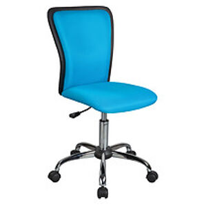 Dětská židle: SIGNAL Q-099 SIGNAL - stoličky: ekokoža/ látka - čierno/modrá