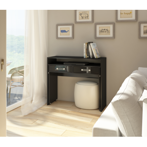 WIP PC stolek Zoom lesk Barva: černý lesk / černá