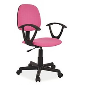 Dětské křeslo: SIGNAL Q-149 SIGNAL - stoličky: látka - ružová