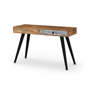Psací stolek: HALMAR MEZO B-1 HALMAR - drevo: drevotrieska/ oceľ - viacfarebný