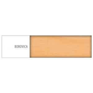 Posteľ z masívu Euro 120 Barva: Borovice