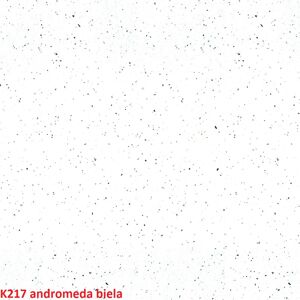 ArtExt Pracovní deska - 38 mm 38 mm: Andromeda biela K217 GG lesk