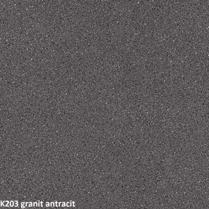 ArtExt Pracovní deska - 38 mm 38 mm: Anthracite Granite K 203 PE