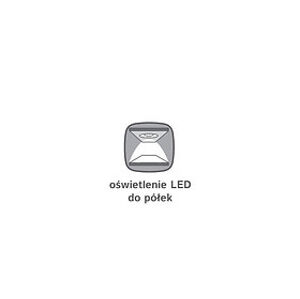 BRW Doplněk: DOMENICA-LED osvětlení pro REG1D1W2S Voliteľná možnosť: osvetlenie
