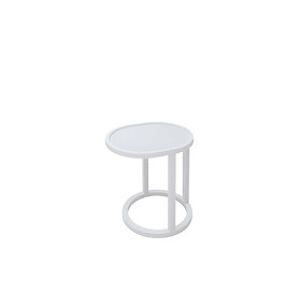 BRW Příruční stolek: MOKO_52 / 60 Farba: biely canadian