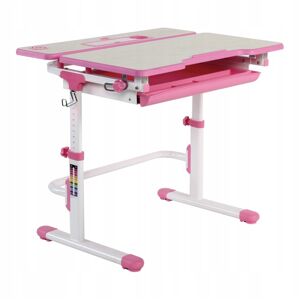 Fundesk Rostoucí stůl LAVORO se židlí Barva: Růžová