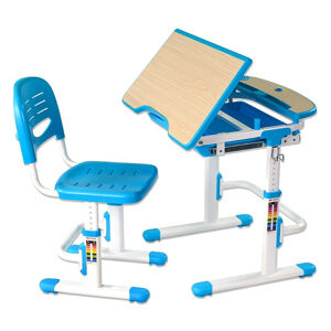 Fundesk Rostoucí stůl Sorriso + židle Farba: Modrá