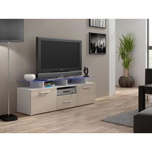 Artcam TV stolek EVORA | mini bílý Barva: Bílá/krémová