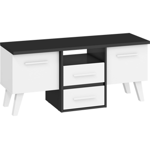 WIP TV stolek NORDIS-14 | 3D Barva: Černá/bílá