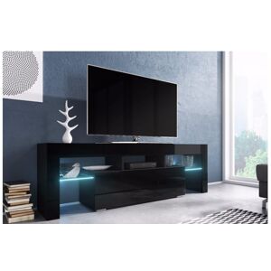 Artcam TV stolek TORO 138 cm Barva: Černá/černý lesk