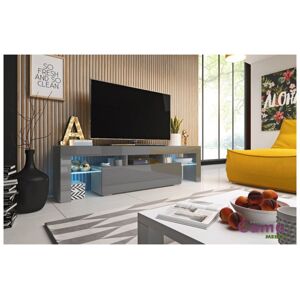 Artcam TV stolek TORO 158 cm Barva: Šedý/šedý lesk