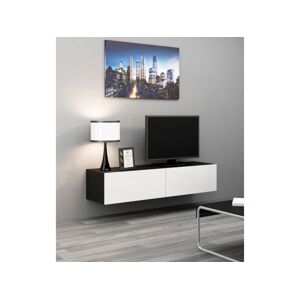 Artcam TV stolek VIGO 140 Barva: černá/bílý lesk