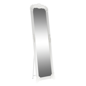 Tempo Kondela Stojanové zrcadlo, bílá / stříbrná, Casius