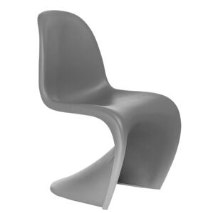 Stolička Balance /inšpirovaná Panton Chair/ Barva: Tmavě šedá