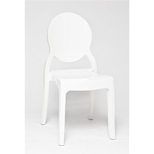Židle Mia White Glossy