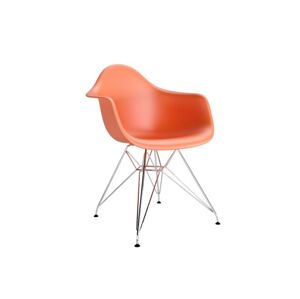 ArtD Židle P018 / inspirovaná DAR / oranžové