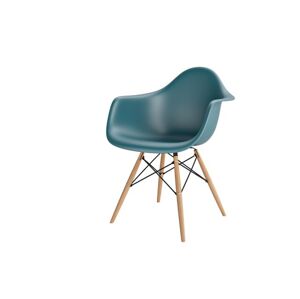 ArtD Židle P018W / inspirovaná DAR / Farba: Námornícka zelená