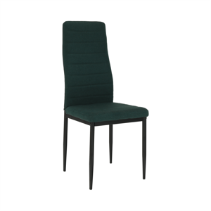 Tempo Kondela Židle, smaragdová látka / černý kov, COLETA NOVA