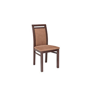 BRW Židle: SENEGAL Látka: 1074, Prevedenie dreva Trax: Dub wenge hnedý