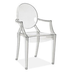 Židle: SIGNAL LUIS SIGNAL - stoličky: polykarbonát - priehľadný