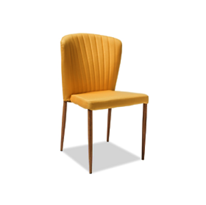 Židle: SIGNAL POLLY SIGNAL - stoličky: dub/ žltá tap.124