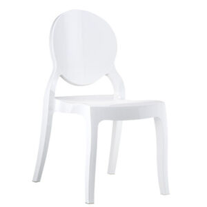 Židle Dětská Mia Bílé